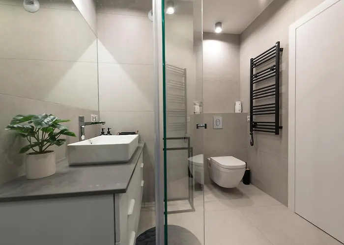 아파트 Aparts4u - Kras A103 Z Prywatnym Jacuzzi I Widokiem Na Gory 스클라르스카포렘바